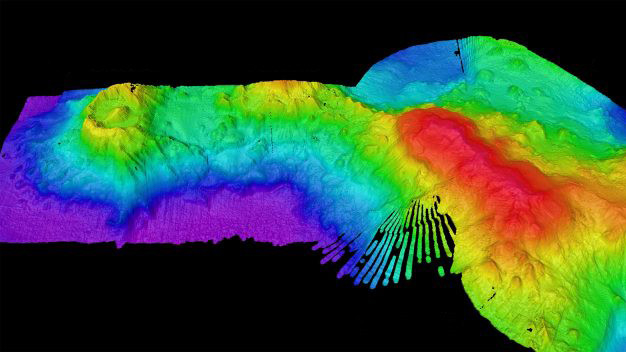 Око Саурона реально — подводный вулкан причудливой формы обнаружен геологами