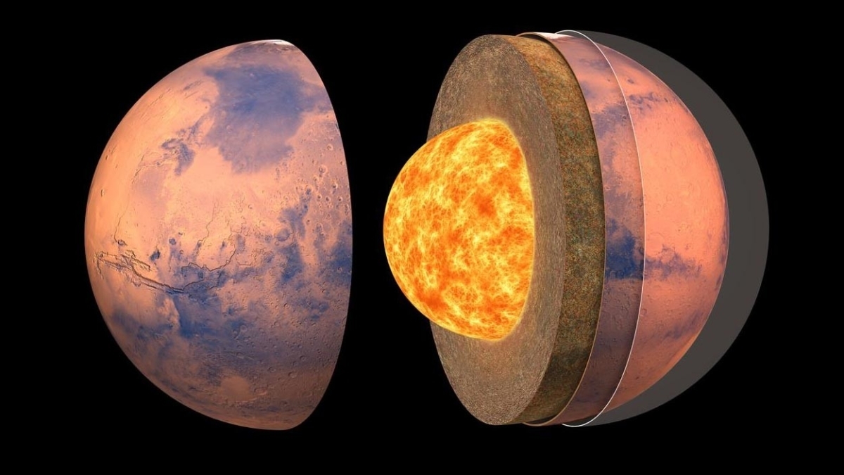 Ученые составили детальную модель внутренней структуры Марса