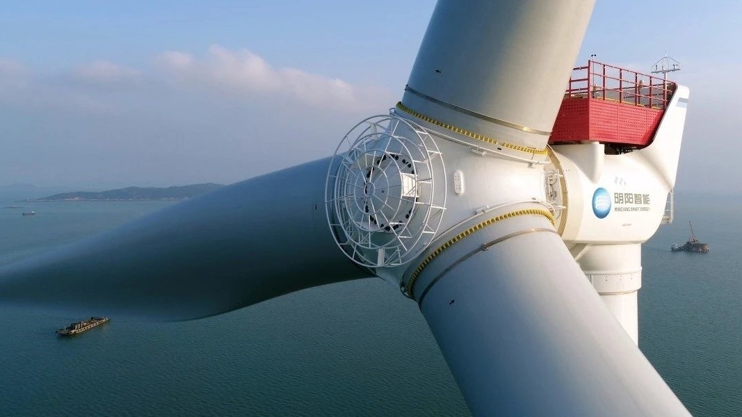 Китайская компания строит огромную морскую ветряную турбину мощностью 16 МВт
