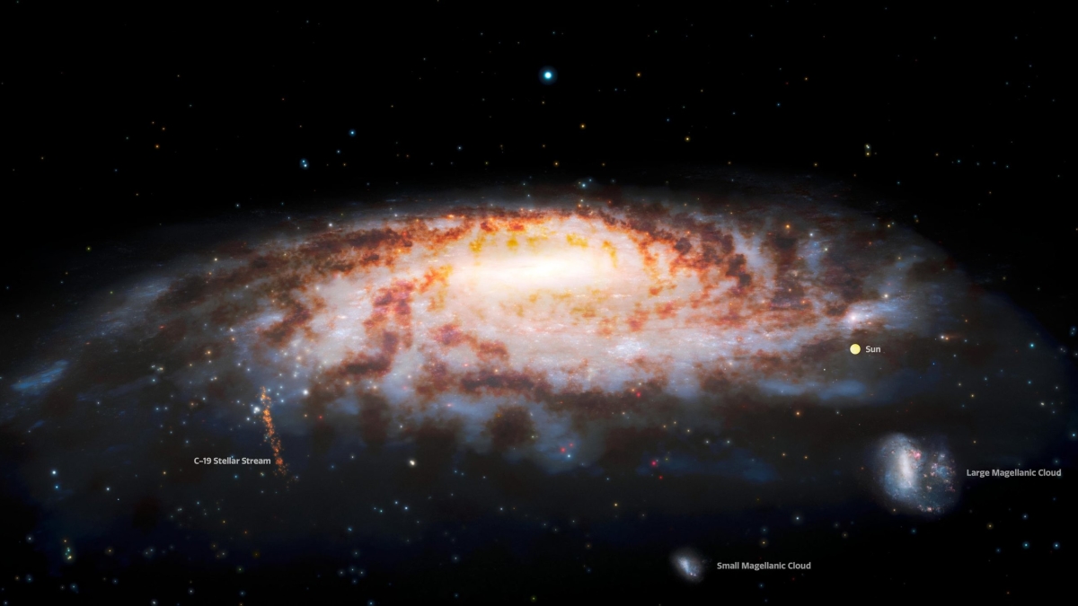 На окраинах нашей Галактики обнаружены остатки древнего звездного скопления