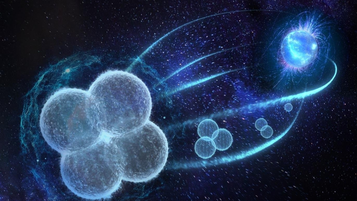 Физики обнаружили гибридную частицу, соединенную уникальным образом