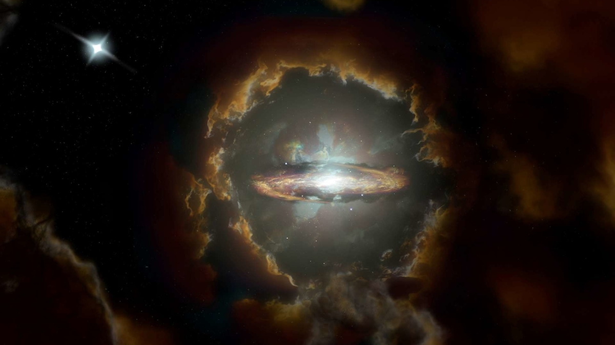 Ученые начали исследовать самую древнюю, из обнаруженных, галактику