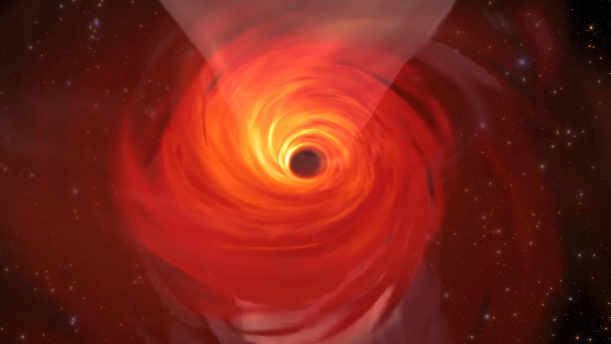 Обнаружен пузырь газа, вращающийся вокруг черной дыры в центре Млечного пути
