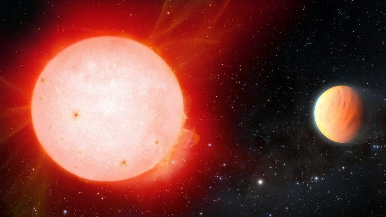 Обнаружена зефирная планета — легкий мир, вращающийся вокруг красного карлика