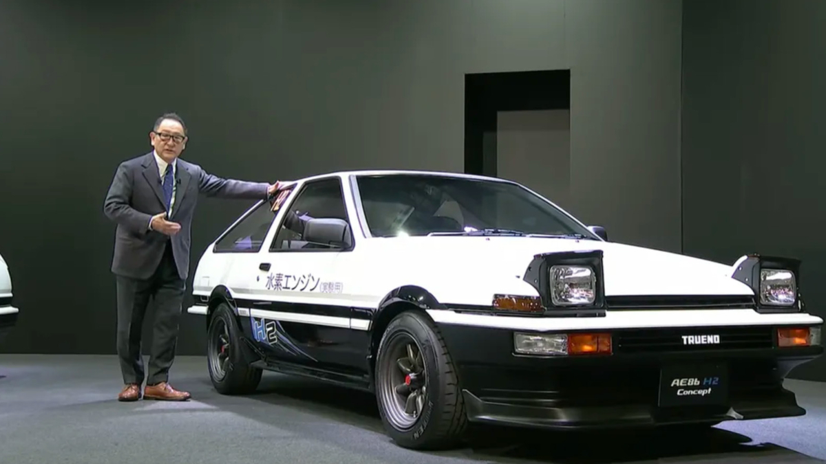 Toyota выпустила культовую AE86 с электрическим двигателем