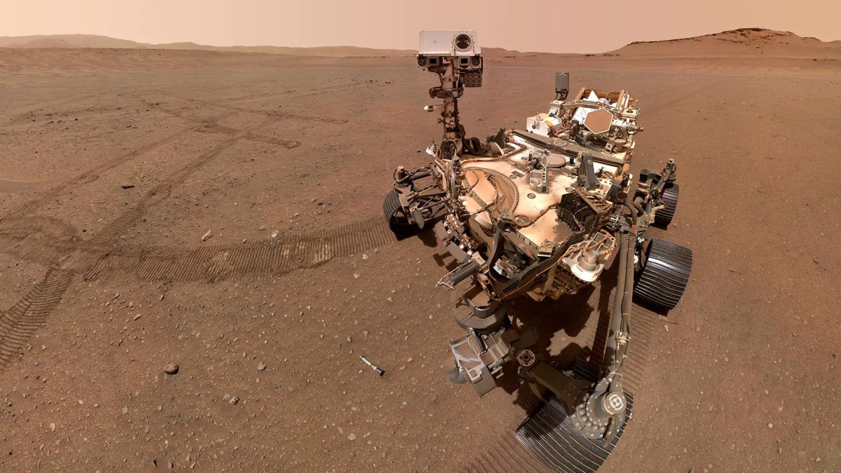 Марсоход Perseverance завершает создание хранилища образцов на Марсе