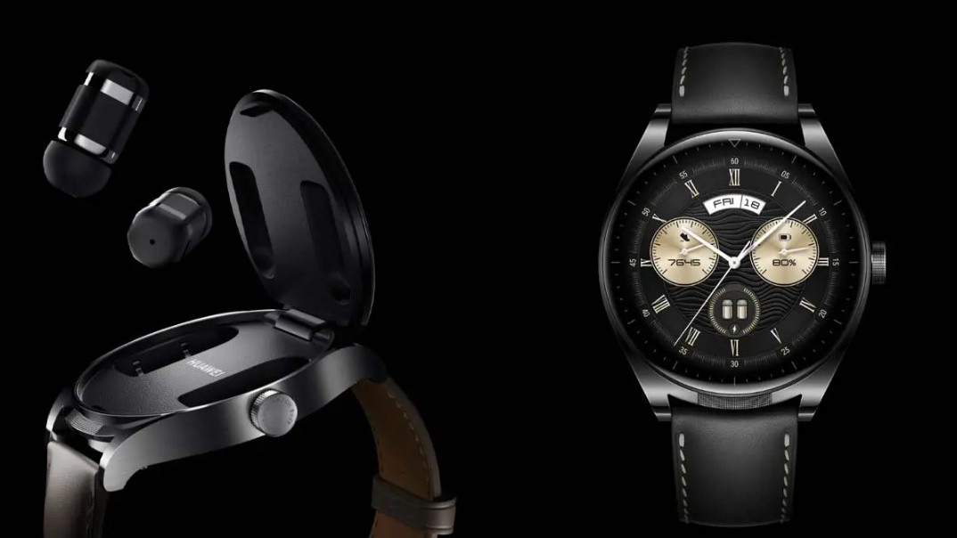 Компания Huawei выпустила часы со встроенными наушниками