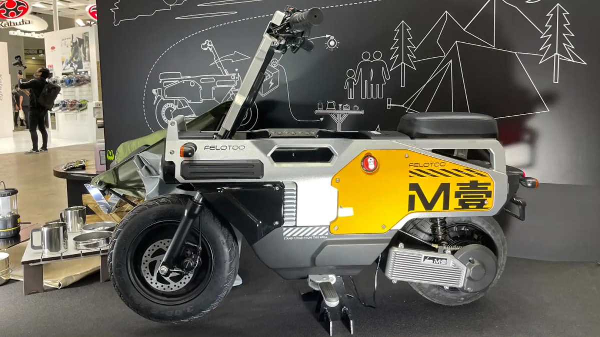 FELO выпускает идейного наследника сверхкомпактного мотоцикла Honda Motocompo