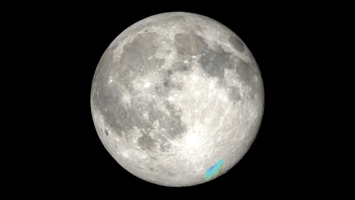 Ученые создали самую необычную карту в мире — карту воды на Луне