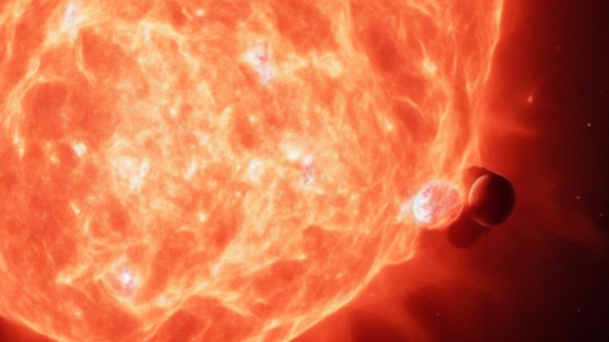 Астрономы зафиксировали процесс поглощения планеты умирающей звездой: мрачное предсказание для солнечной системы.