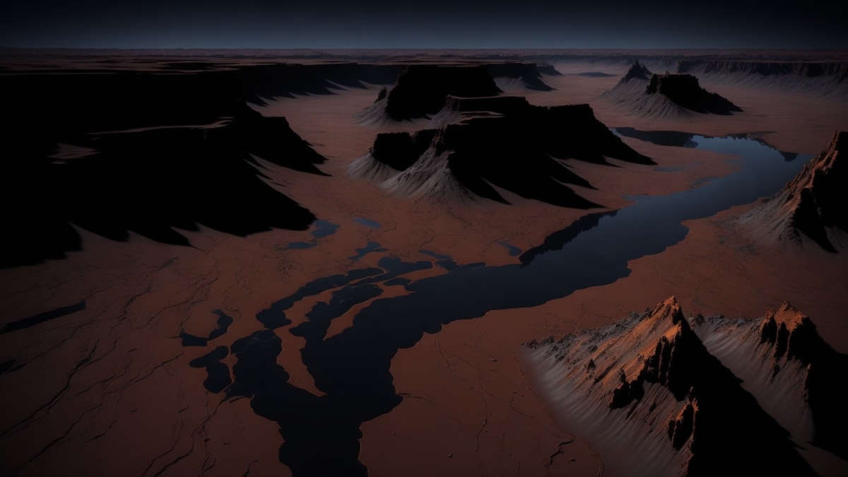 Невероятная мощь рек древнего Марса на новых снимках Perseverance