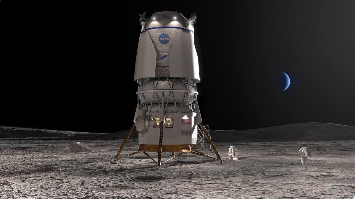 Blue Origin займется отправкой второго экипажа на Луну