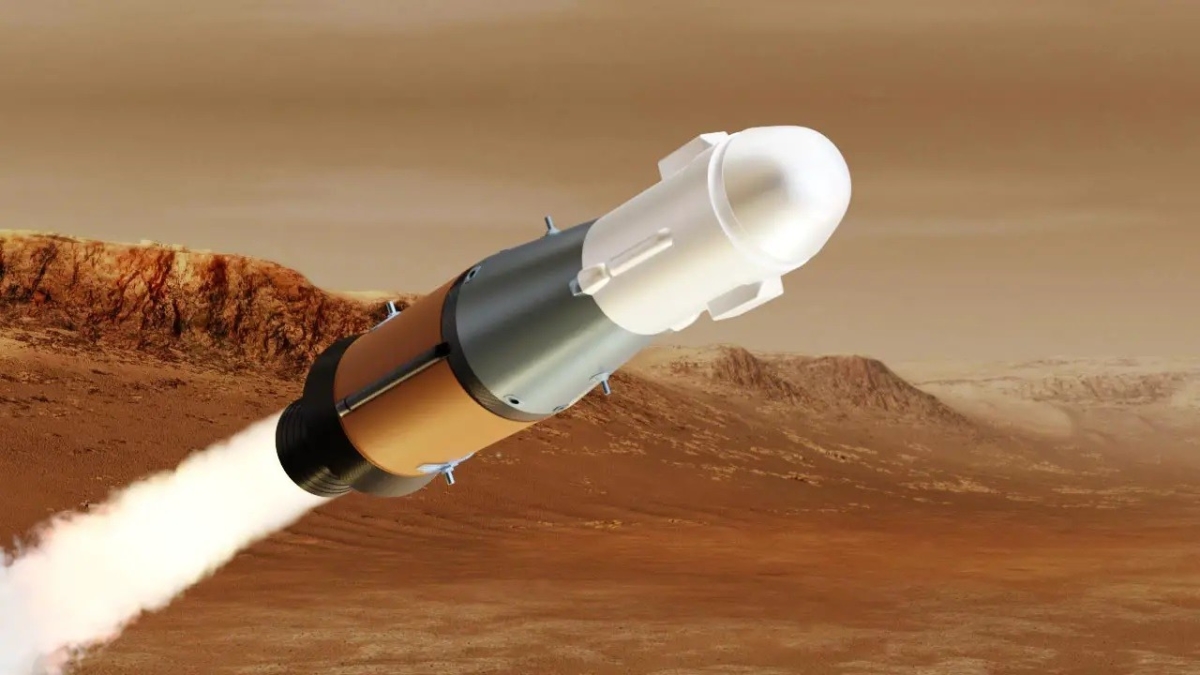 Легендарная аэродинамическая труба испытывает ракету NASA, отправляющуюся на Марс