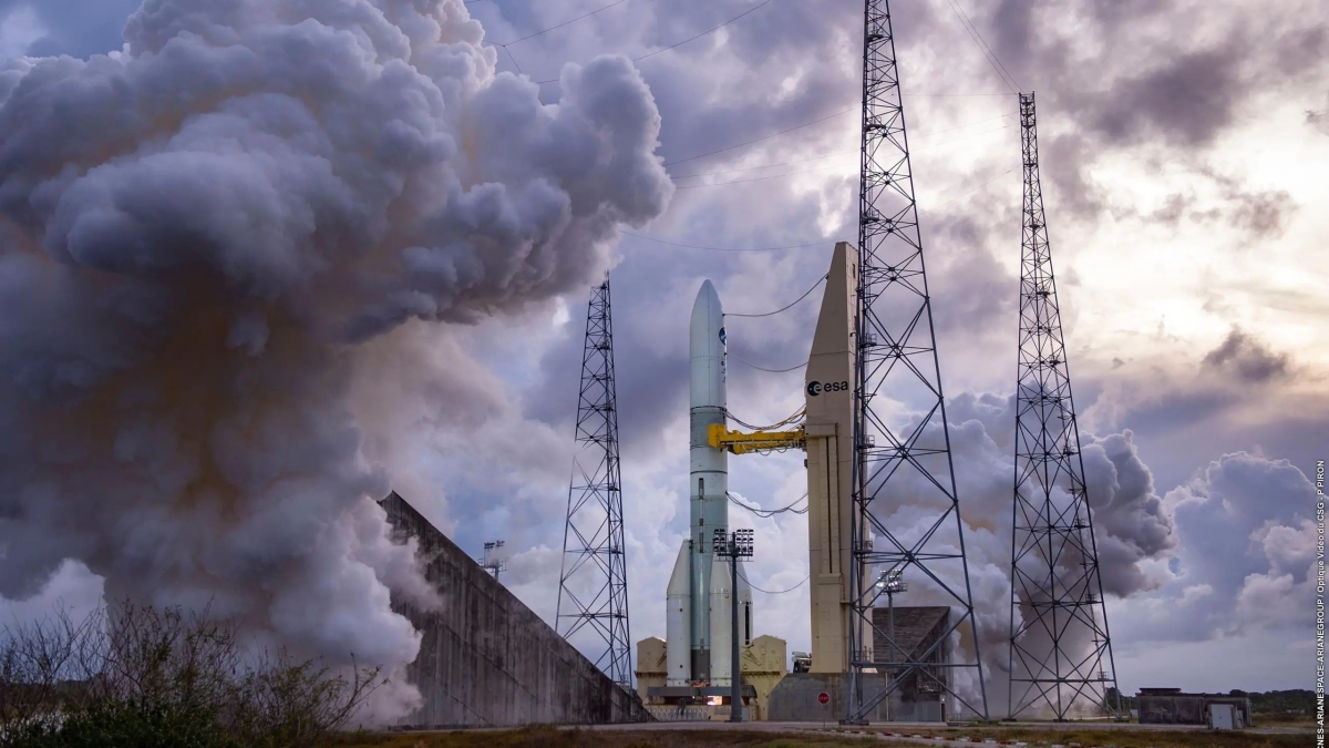 Новая ракета ESA Ariane 6 успешно прошла горячие испытания