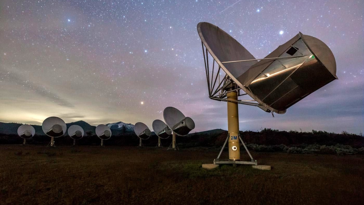 Радиотелескоп SETI обнаружил новый загадочный сигнал