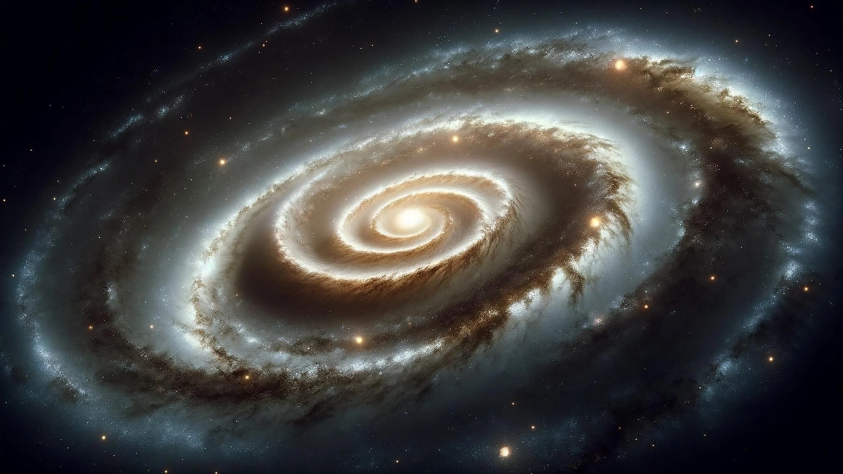 Астрономы обнаружили сейсмическую рябь в древнейшей спиральной галактике