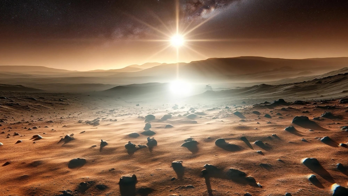 Марсоход Curiosity запечатлел марсианский день, от рассвета до заката
