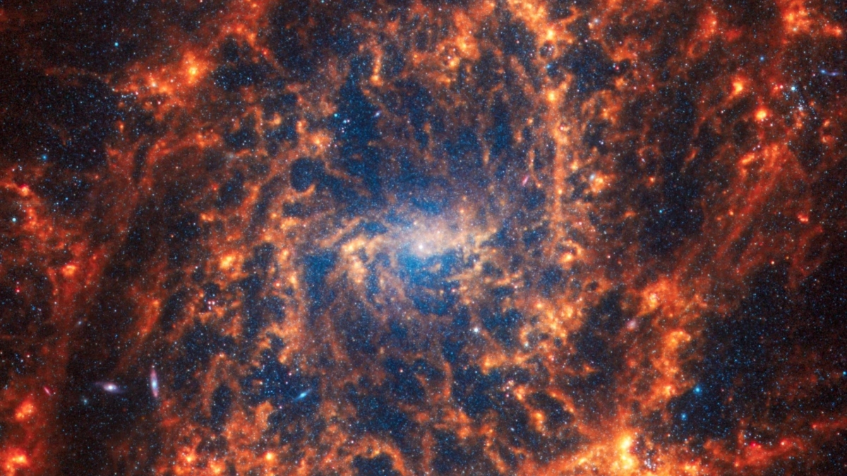 Самые красивые спиральные галактики, в "объективе" JWST