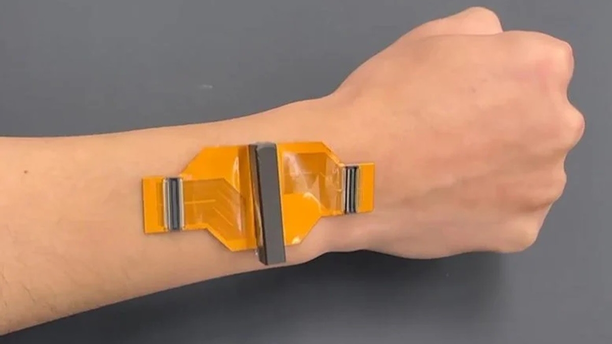 Носимая ультразвуковая наклейка MIT контролирует здоровье внутренних органов