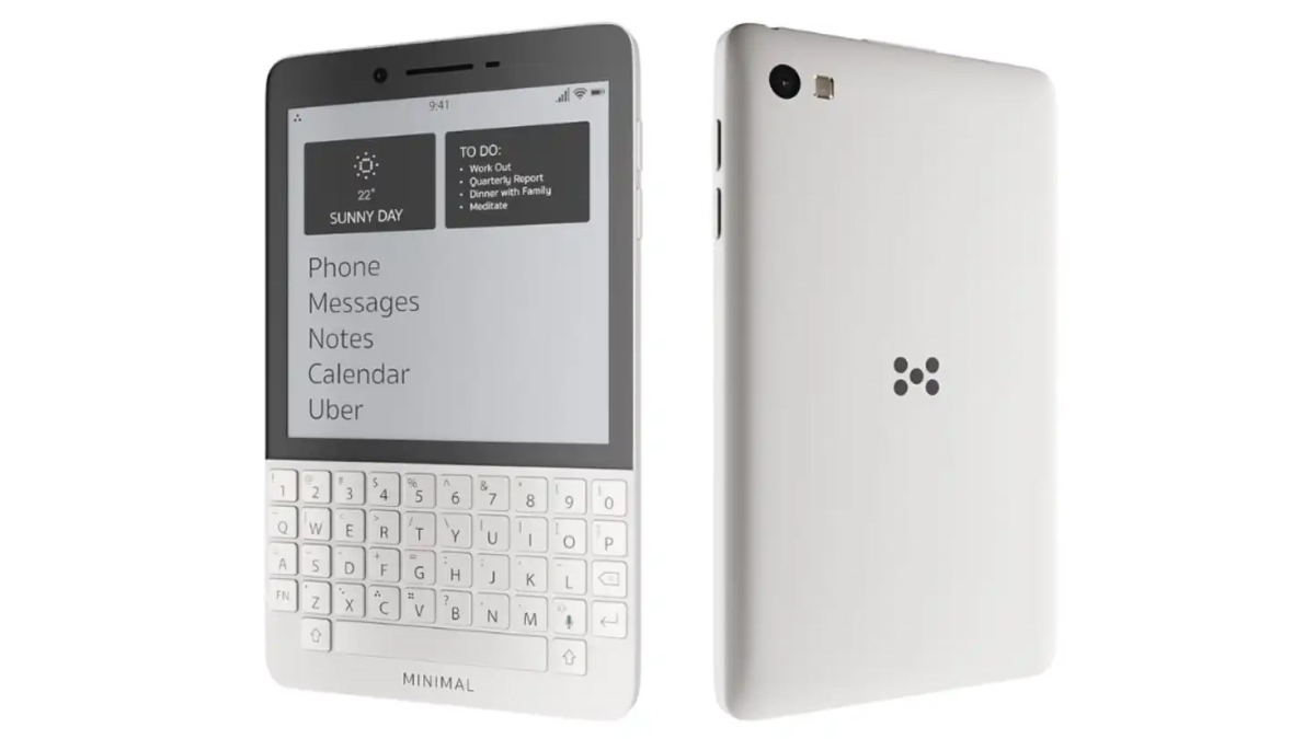 Телефон Minimal Phone с экраном e-ink и qwerty-клавиатурой начал компанию по сбору средств