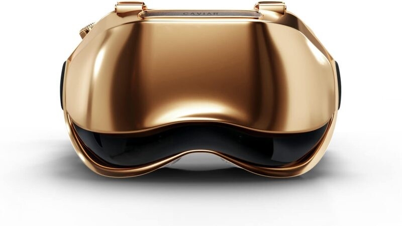 Caviar планирует выпуск Apple Vision Pro с корпусом из 18-каратного золота