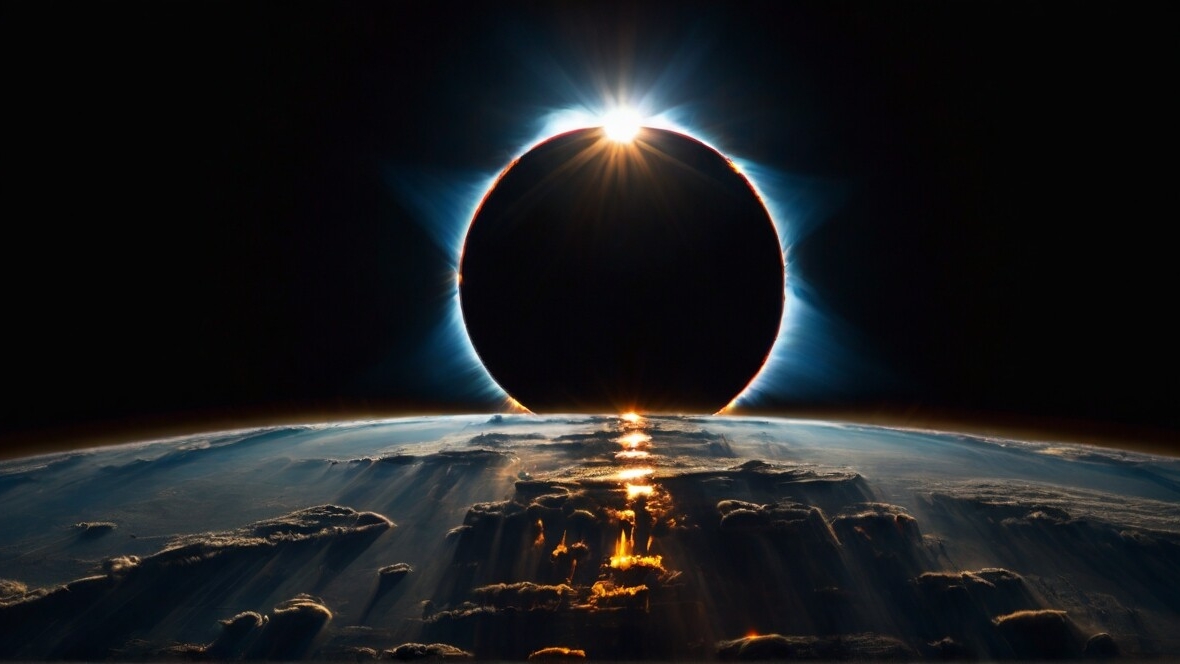 Посмотрите солнечное затмение глазами астронавтов МКС