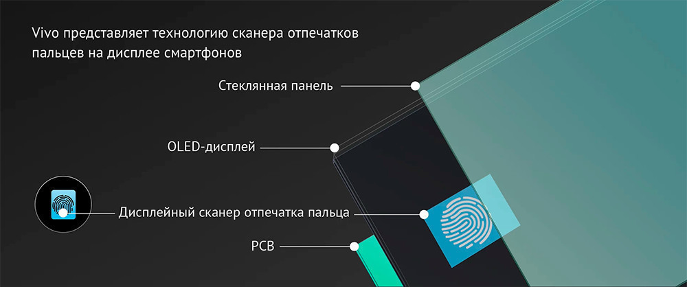 Дактилоскопию и динамик зашили в сенсорный экран