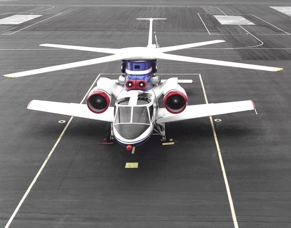 17 самых странных летательных аппаратов 7 7. Sikorsky X-Wing (1976)