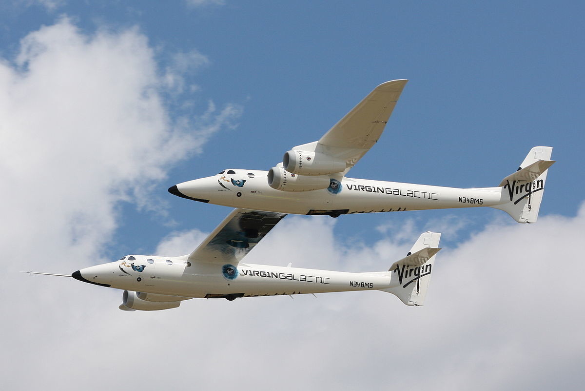 17 самых странных летательных аппаратов 9 9. The Scaled Composites White Knight Two (2008)