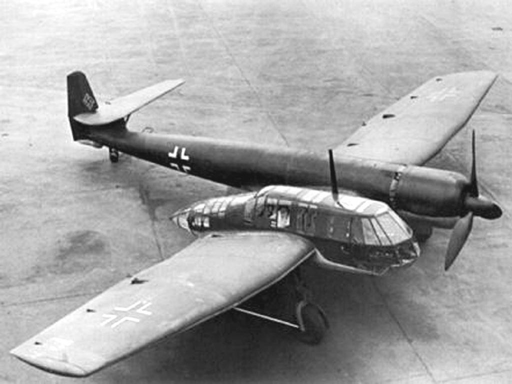17 самых странных летательных аппаратов 10 10. Blohm & Voss BV 141 (1938)