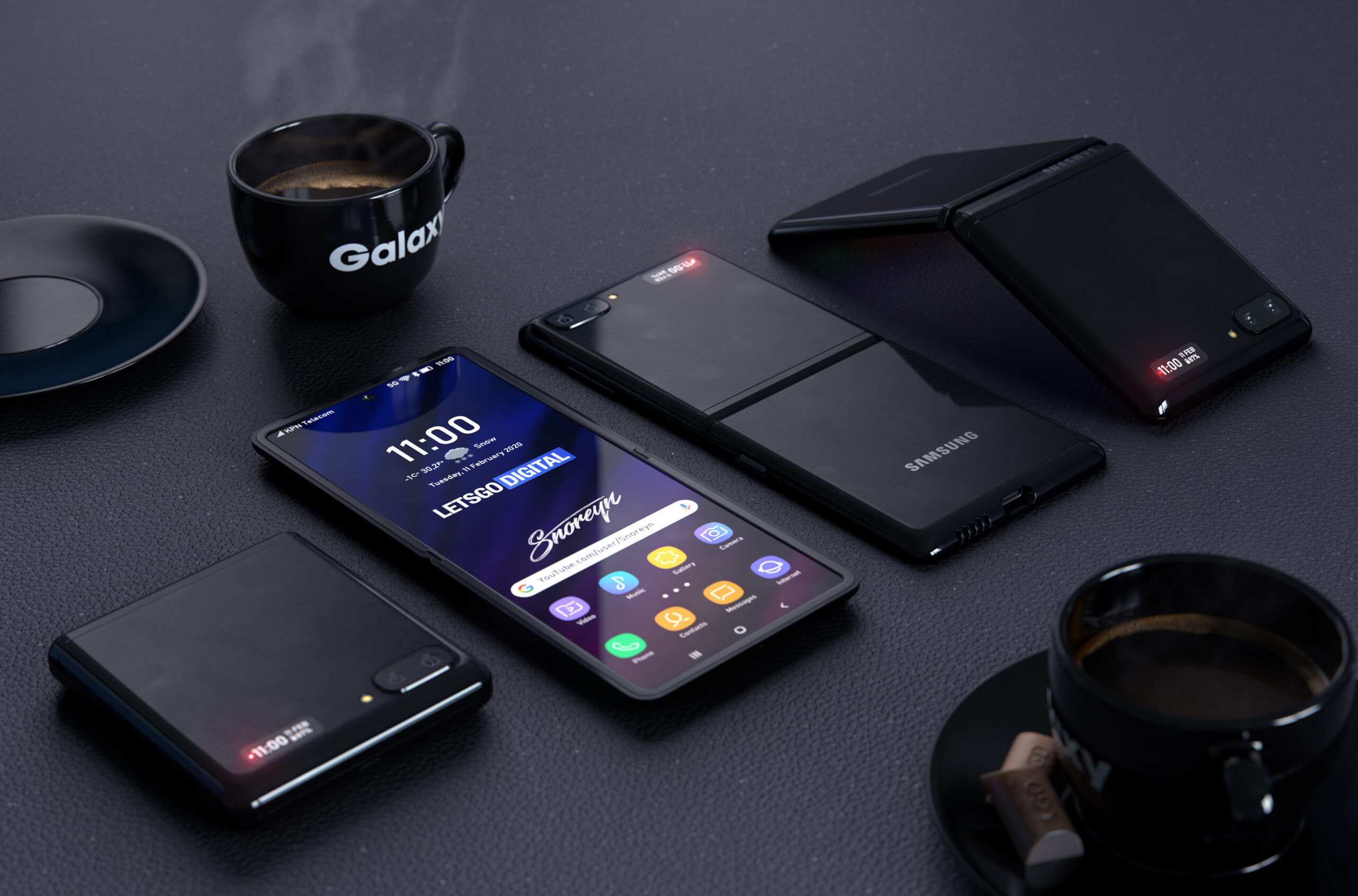 Samsung представила новый складной смартфон во время церемонии Оскар 2 Samsung представила новый складной смартфон во время церемонии Оскар