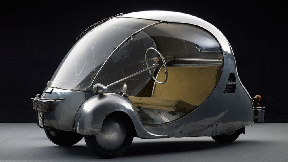 Самые необычные автомобили в истории 4 Oeuf electrique — 1942 год
