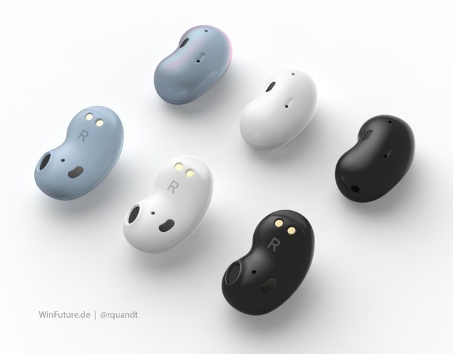 Фасоль в ушах: появились первые изображения Samsung Galaxy Buds нового поколения