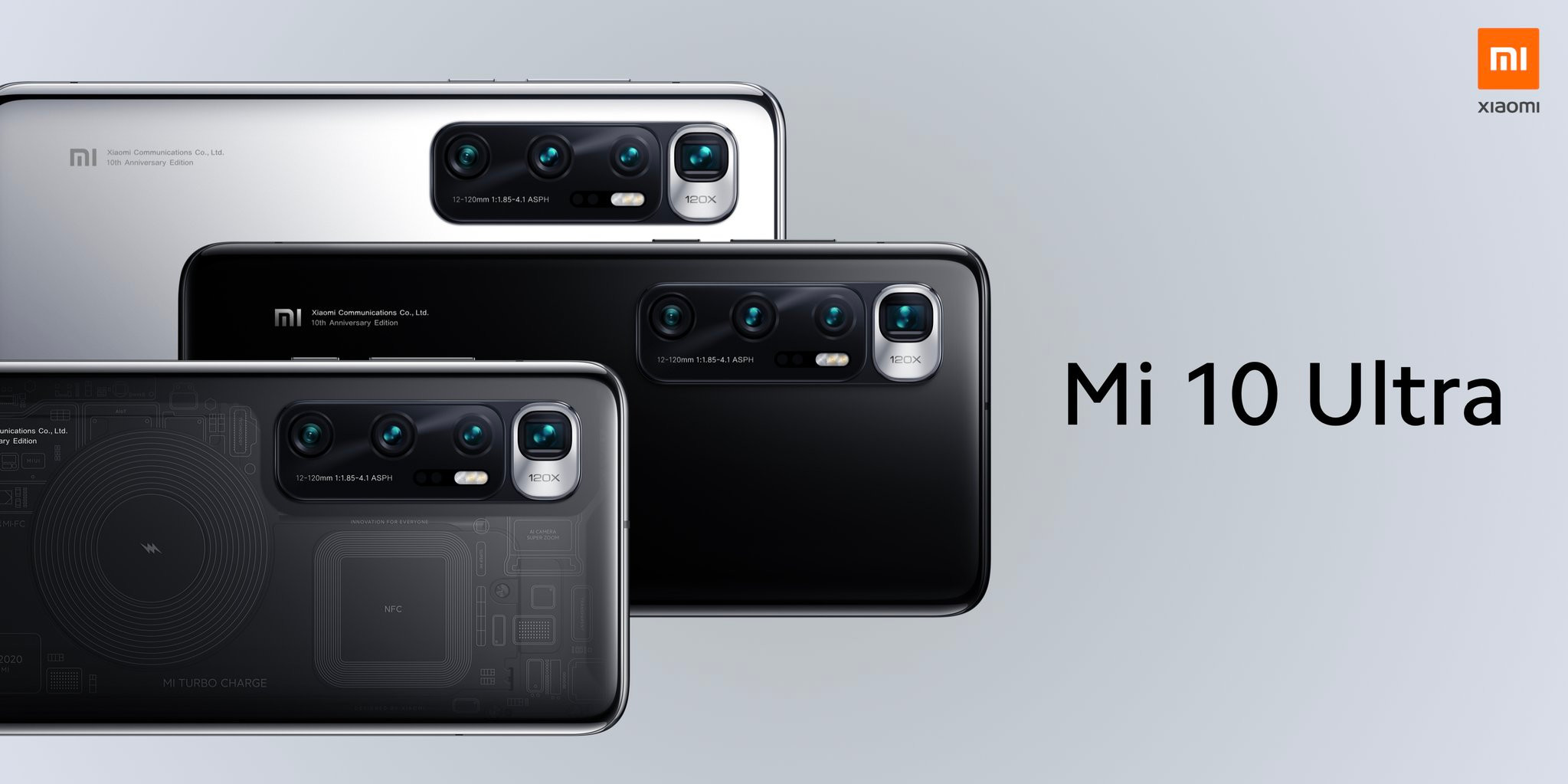 Xiaomi представила флагман, приуроченный к юбилею компании — Mi 10 Ultra