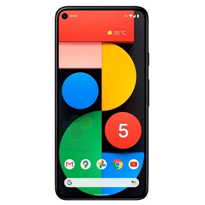 В сеть утекли рендеры и спецификации Google Pixel 5 и 4(5G)