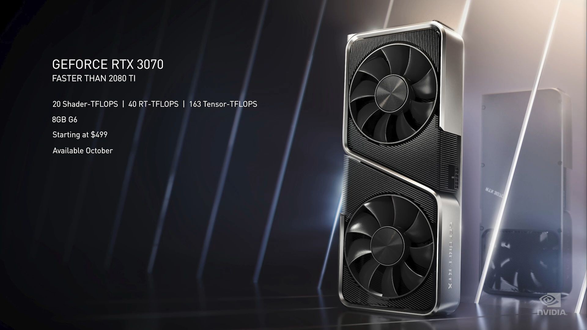 Видеокарты GeForce RTX 3090, RTX 3080 и RTX 3070 официально представлены