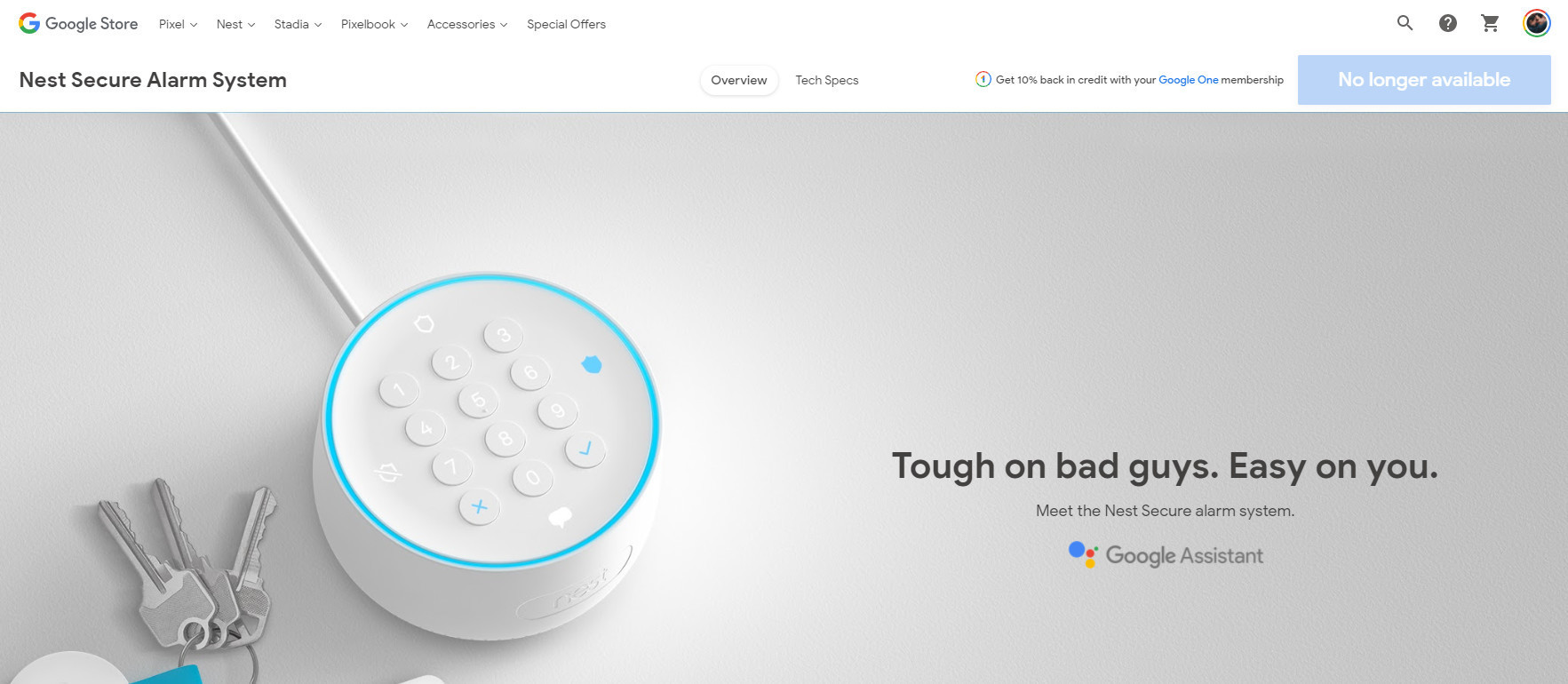 Google прекращает выпуск системы Nest Secure 1 Google прекращает выпуск системы Nest Secure