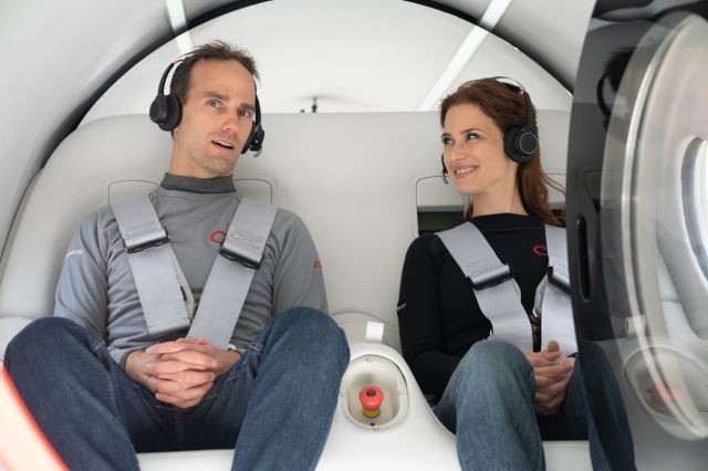 Первая в мире поездка на Hyperloop с экипажем прошла успешно