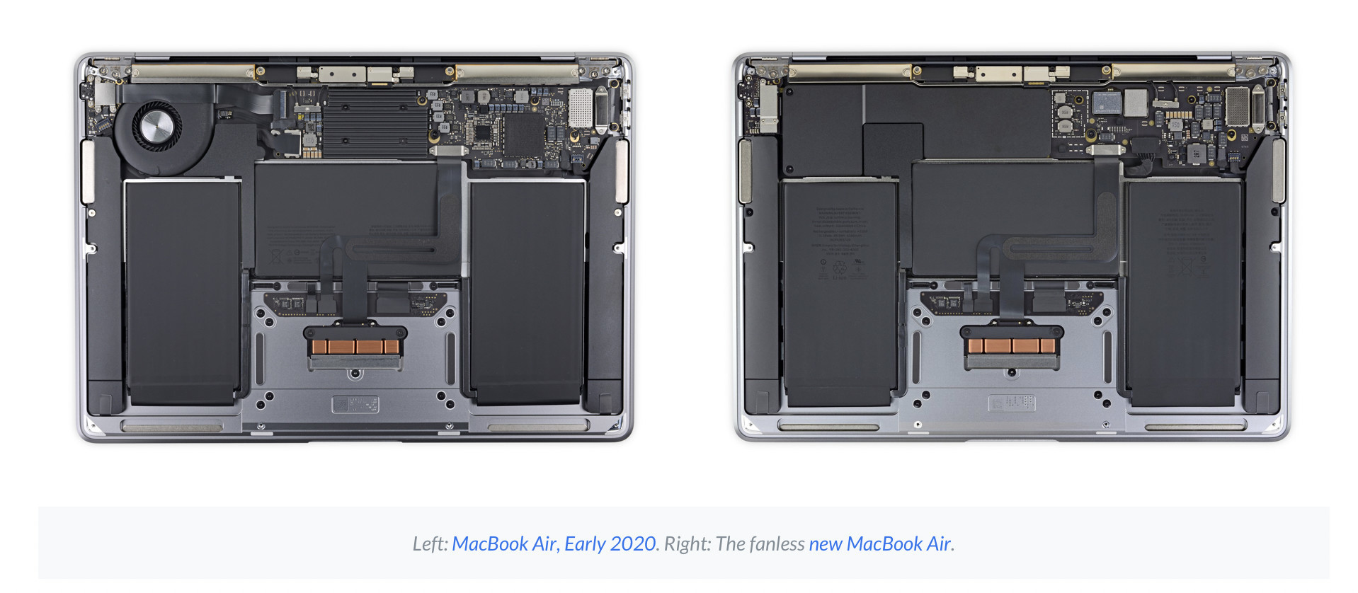 Полная разборка MacBook Pro с процессором M1 и MacBook Air показала их сильное сходство 1 Полная разборка MacBook Pro с процессором M1 и MacBook Air показала их сильное сходство