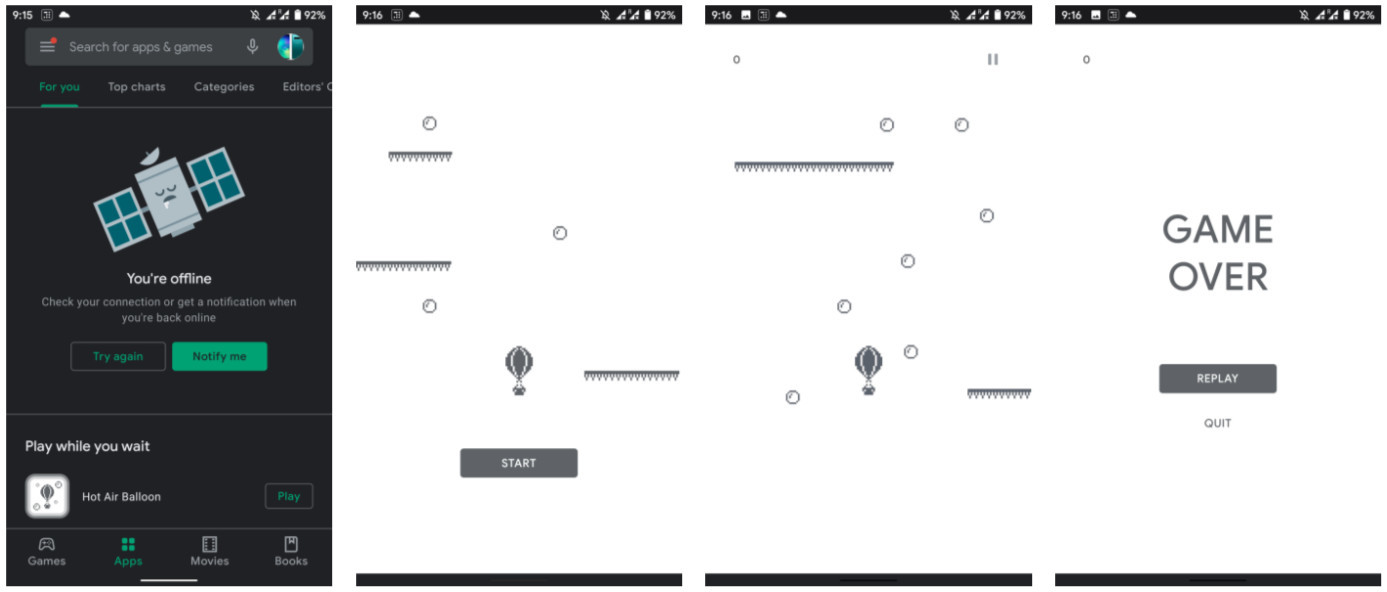 В Google Play Store может появиться оффлайн-игра 1 В Google Play Store может появиться оффлайн-игра
