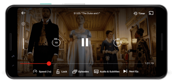 Netflix начинает тестирование функции таймера сна на Android