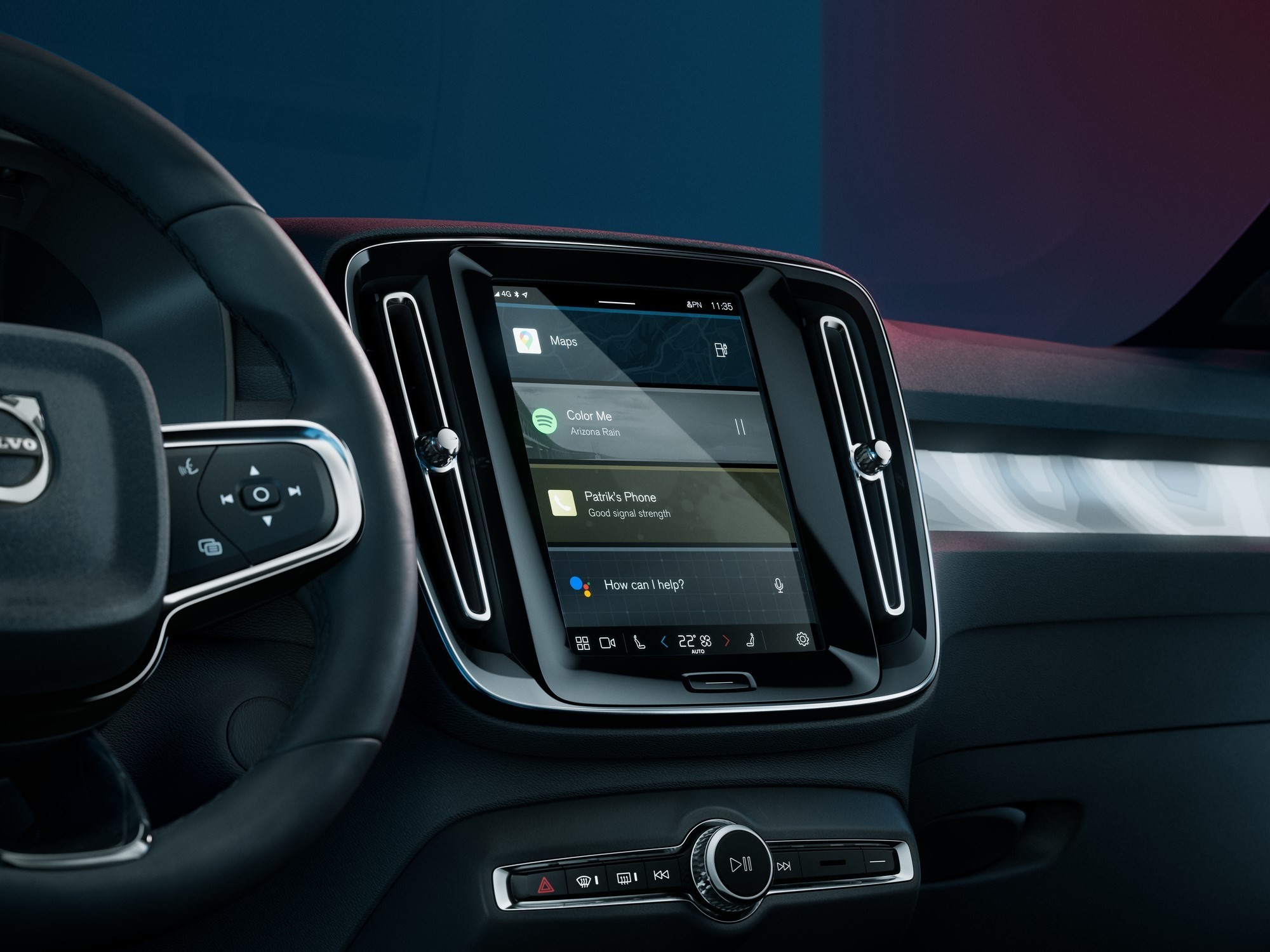 Volvo C40 Recharge — новейший электромобиль на базе Android Automotive