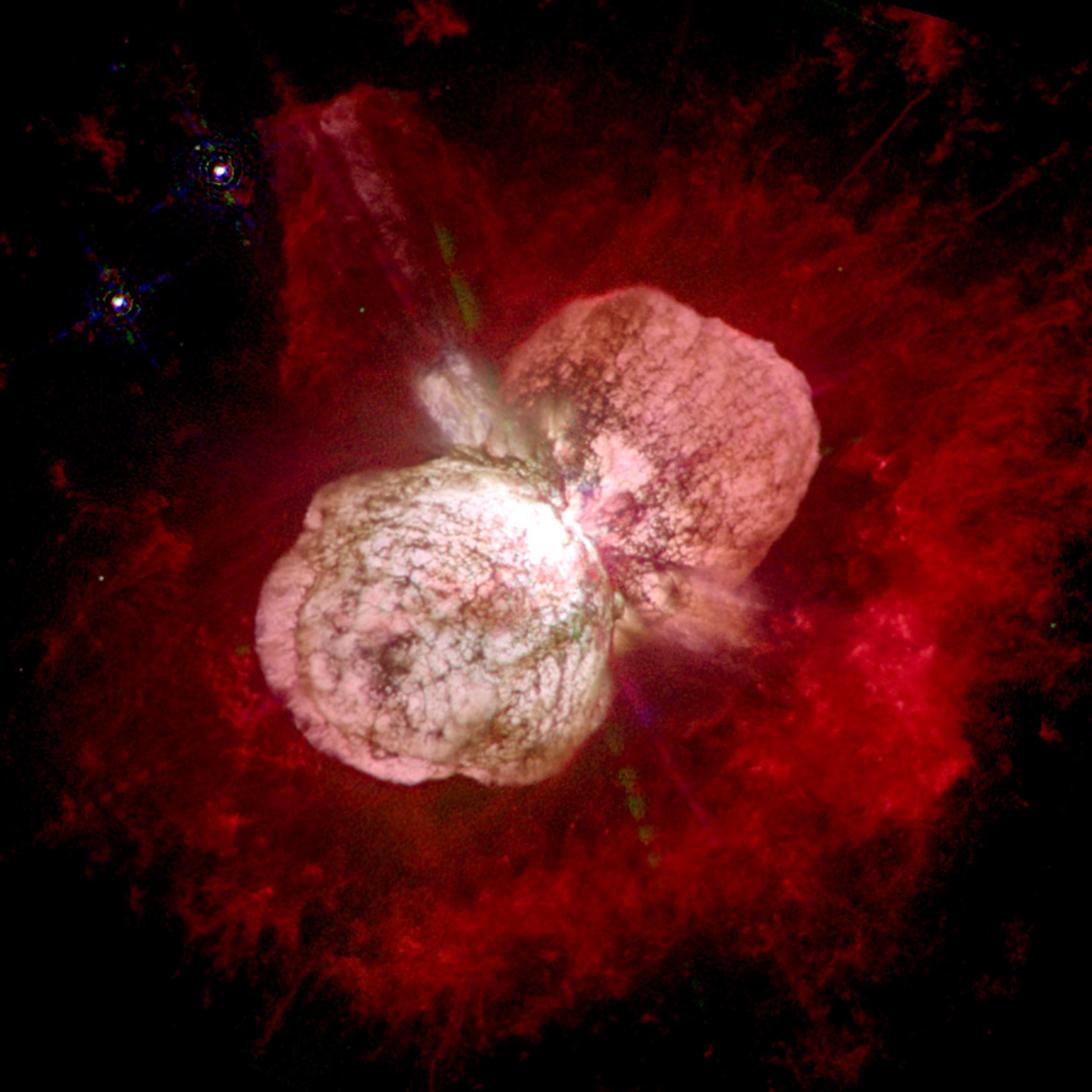 Моделирование сложной истории необыкновенной звезды Eta Carinae 1 Моделирование сложной истории необыкновенной звезды Eta Carinae