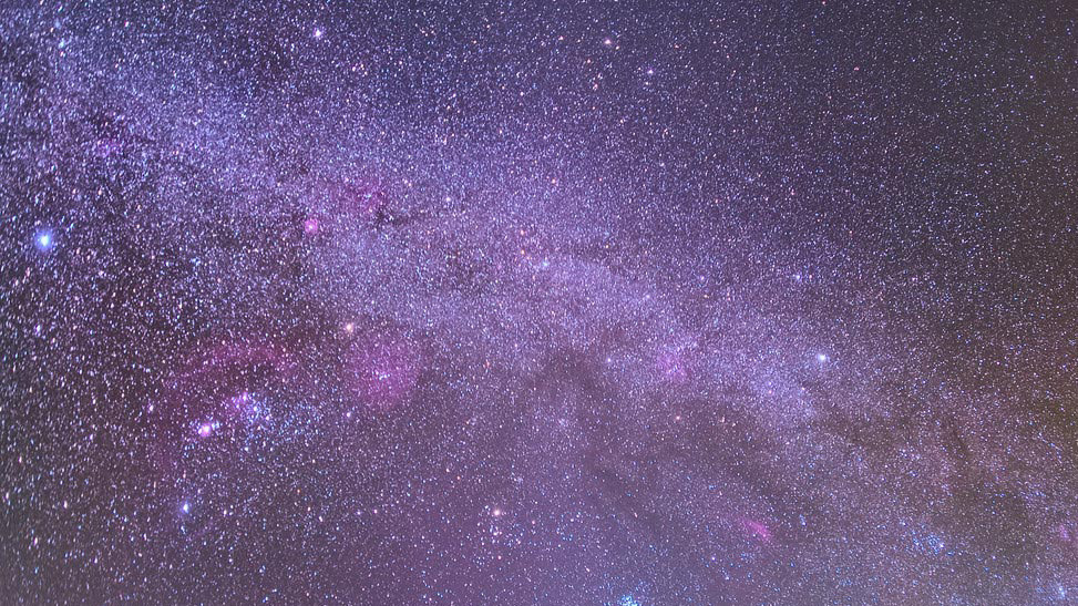 Естественная яркость ночного неба: взгляд из самых темных мест на планете