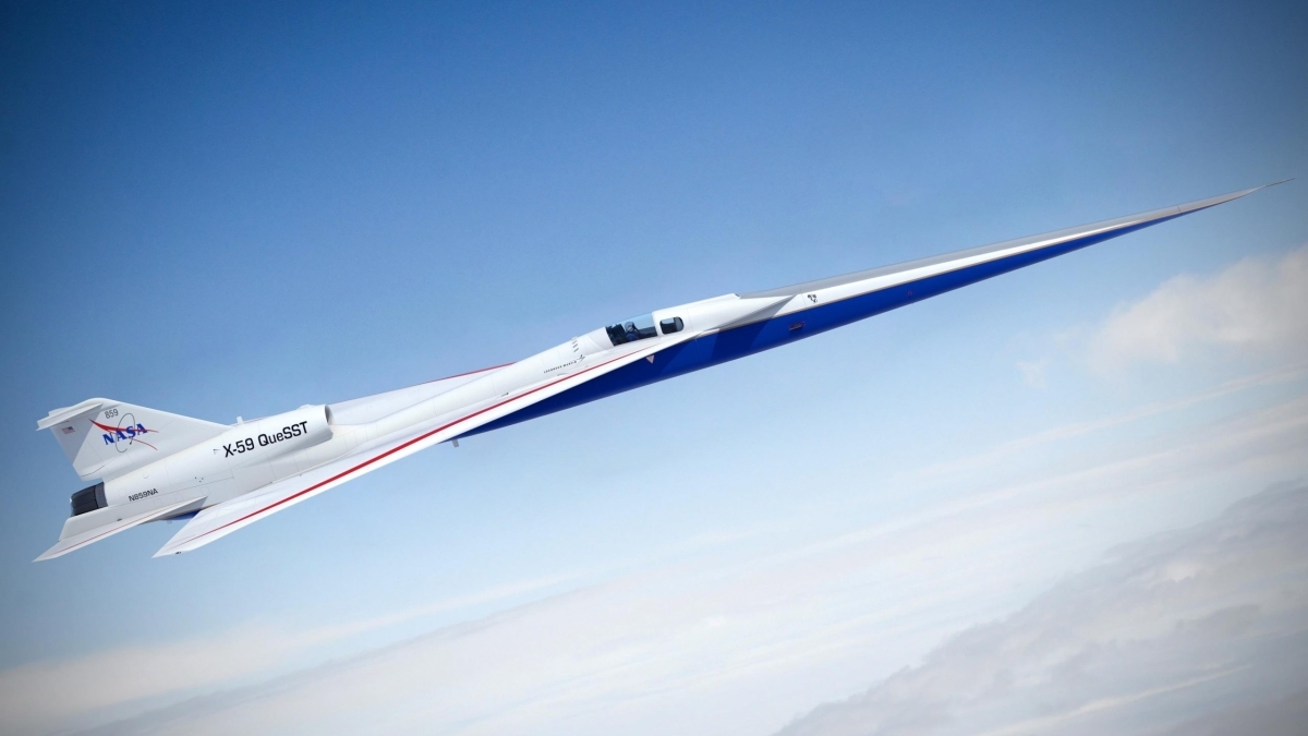 Cамолет NASA X-59 QueSST собран воедино — еще один шаг на пути к бесшумным сверхзвуковым самолетам