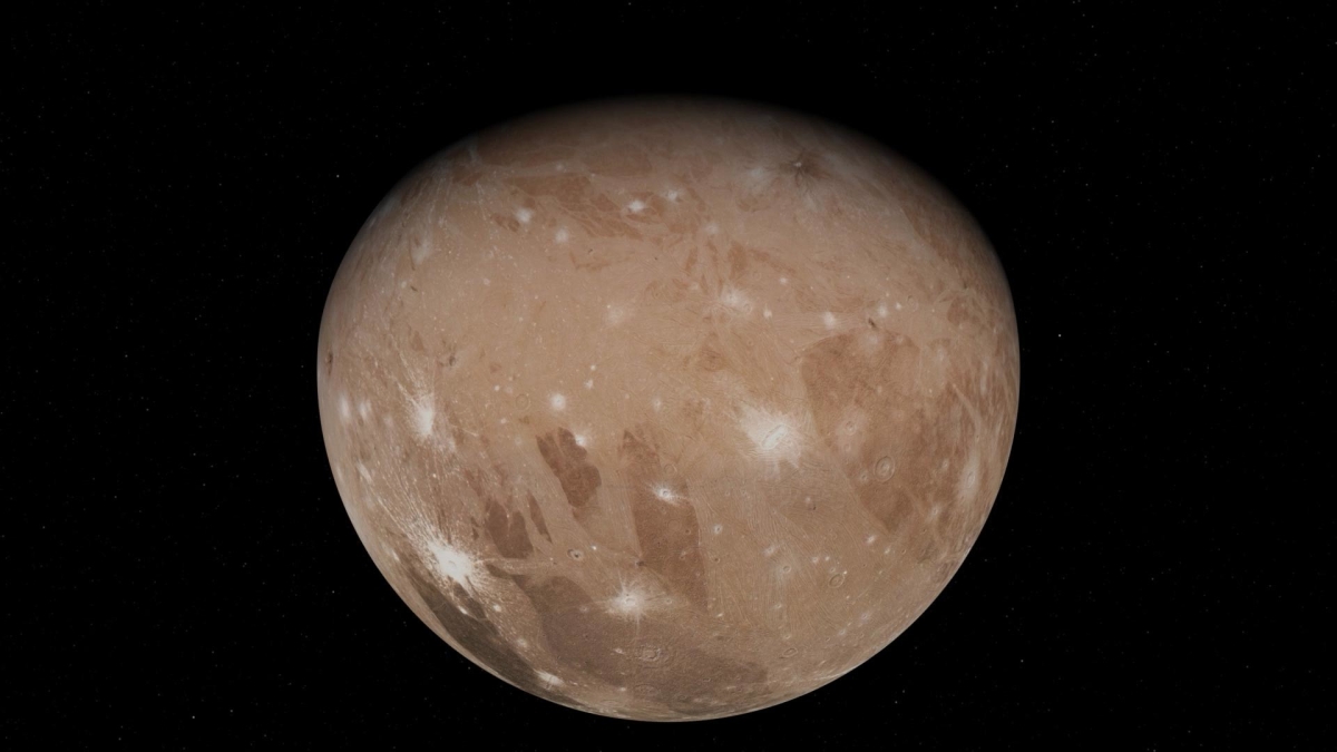 Захватывающие вид! Посмотрите на Юпитер и Ганимед глазами аппарата NASA Juno