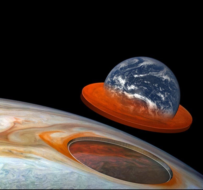 Зонд NASA Juno предоставил объемные данные об атмосфере Юпитера и Большом красном пятне