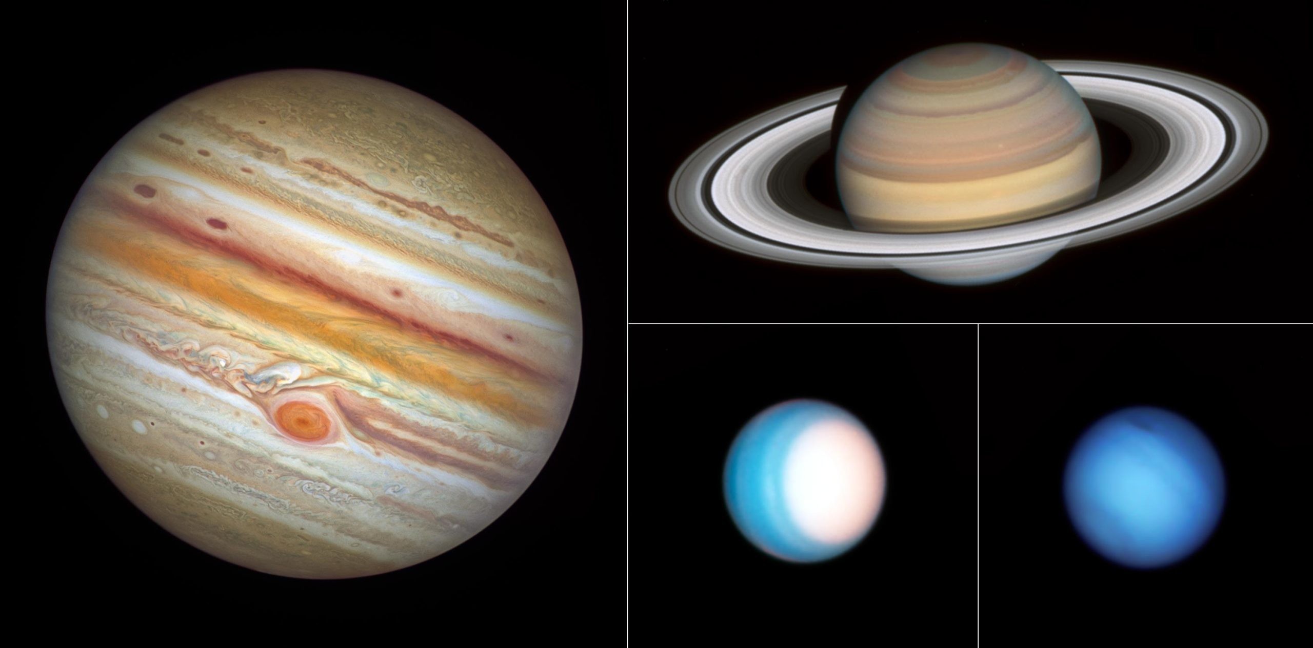 Грандиозный тур от телескопа Hubble по внешней Солнечной системе 1 Грандиозный тур от телескопа Hubble по внешней Солнечной системе