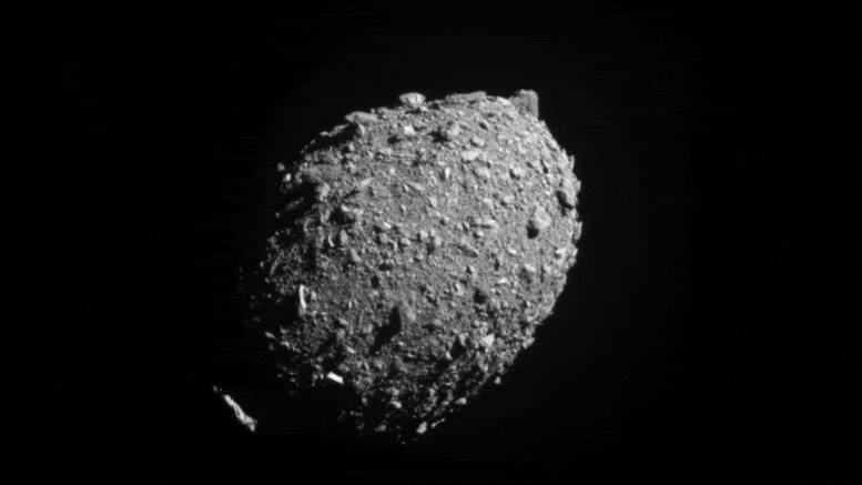 Успешный удар — аппарат NASA DART столкнулся с астероидом