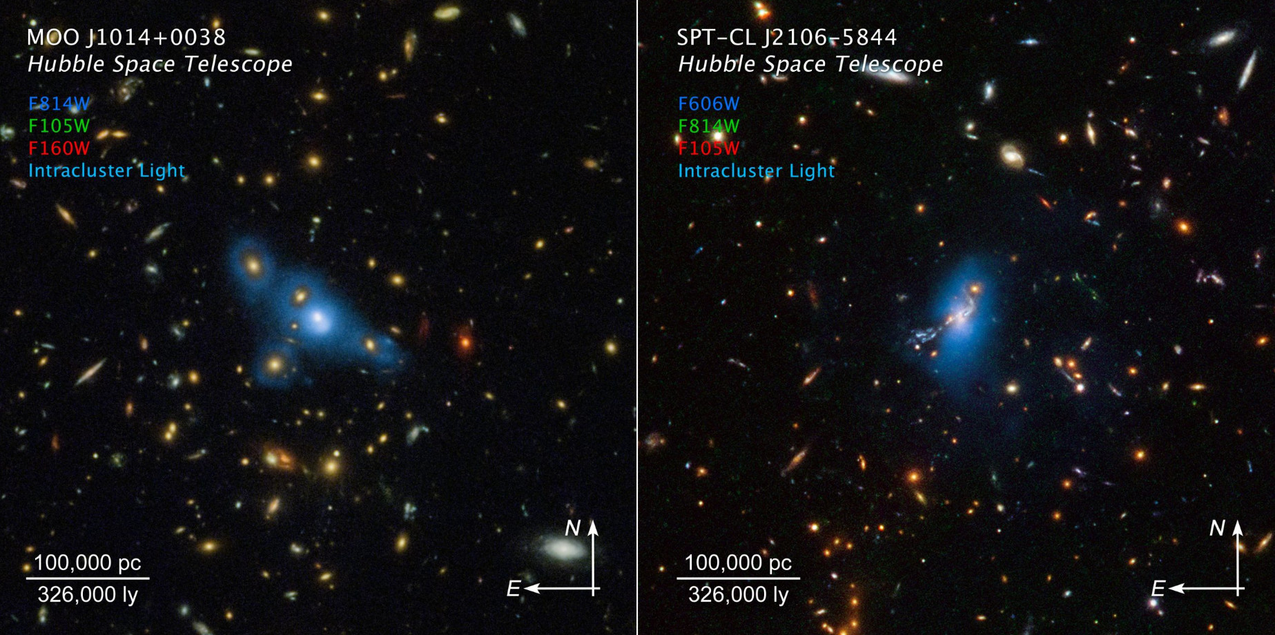 Космический телескоп Hubble раскрыл подлинную историю звезд-призраков